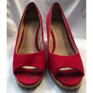 Kelly & Katie Kaydena Espadrille Wedge Pumps, Women's Size 7  M, NEW MSRP $70